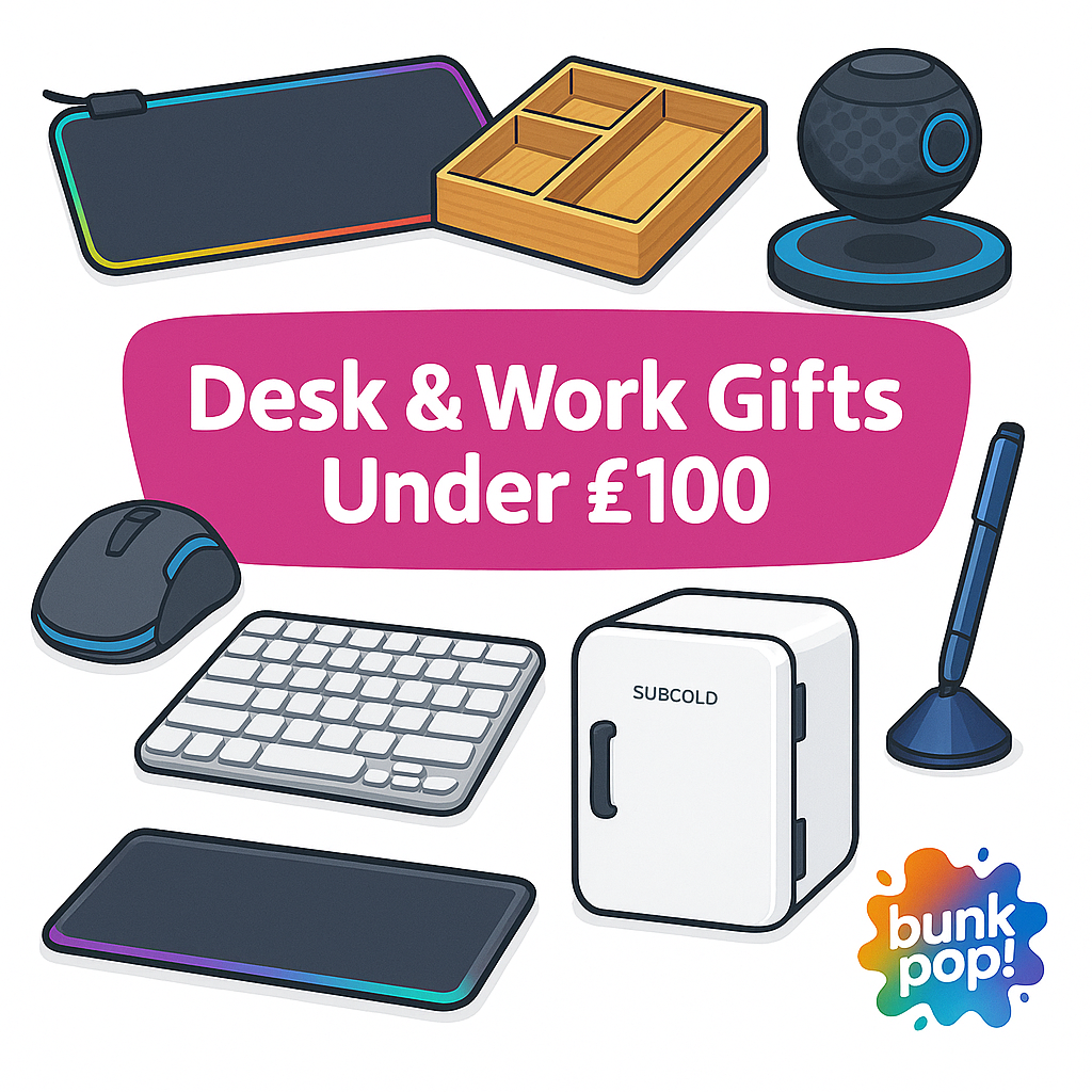 10 Best Desk Gifts Under £100 (Work Upgrades) | bunkpop!
