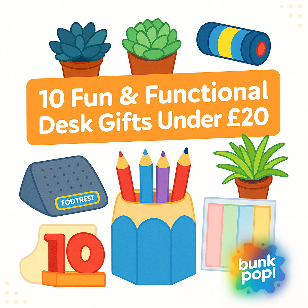 10 Fun & Functional Desk Gifts Under £20 | bunkpop!
