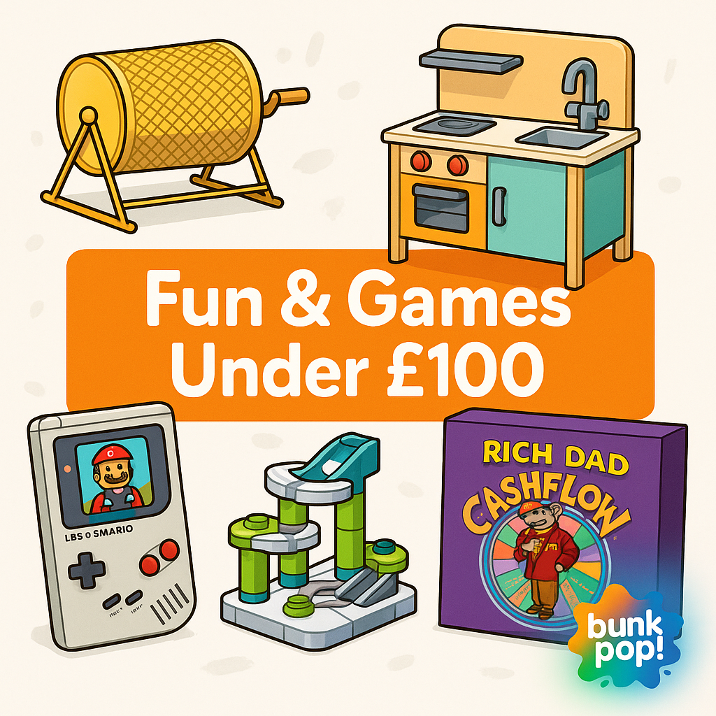 🎮 Level Up Play: 10 Fun & Games Finds Under £100